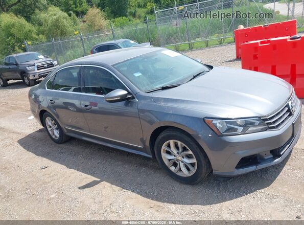 1VWAS7A33GC055418 2016 VOLKSWAGEN PASSAT Gray Rear interior view