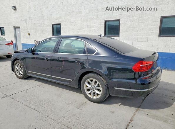 1VWAS7A34GC041852 2016 VOLKSWAGEN PASSAT Black უკანა მარცხენა