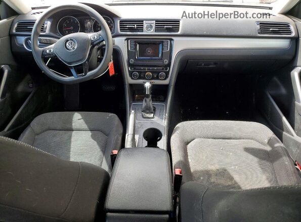 1VWAS7A34GC041852 2016 VOLKSWAGEN PASSAT Black წინა პანელის ხედი