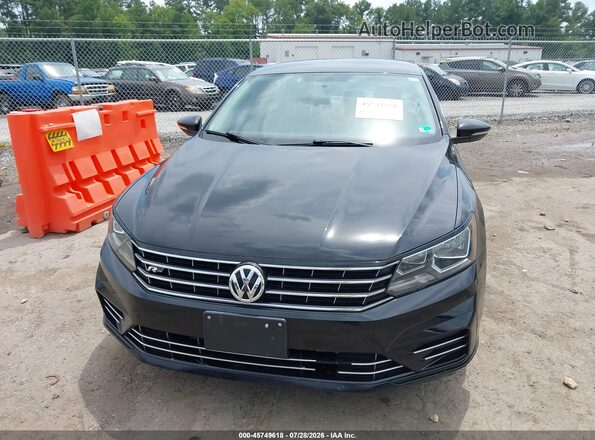 1VWAS7A34GC049403 2016 VOLKSWAGEN PASSAT Black Front view
