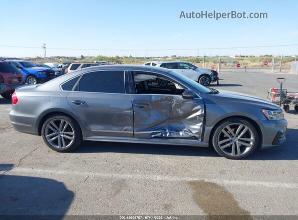 1VWAS7A34GC065245 2016 VOLKSWAGEN PASSAT Gray Rear interior view