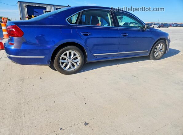 1VWAS7A35GC067585 2016 VOLKSWAGEN PASSAT Blue უკანა მარჯვენა