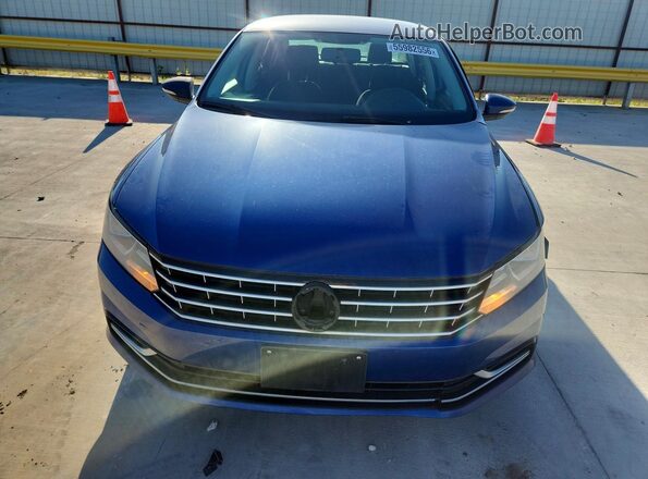 1VWAS7A35GC067585 2016 VOLKSWAGEN PASSAT Blue წინა ხედი