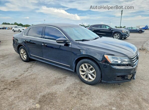 1VWAS7A36GC023689 2016 VOLKSWAGEN PASSAT Black Front right