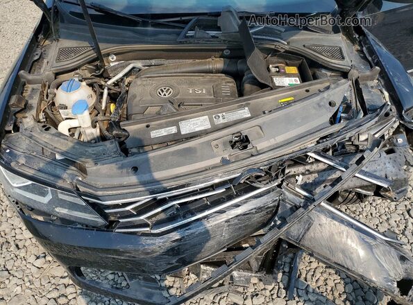 1VWAS7A39GC007261 2016 VOLKSWAGEN PASSAT Черный Вид задней части салона
