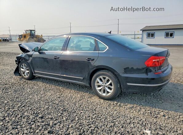 1VWAS7A39GC007261 2016 VOLKSWAGEN PASSAT Черный Задняя левая четверть