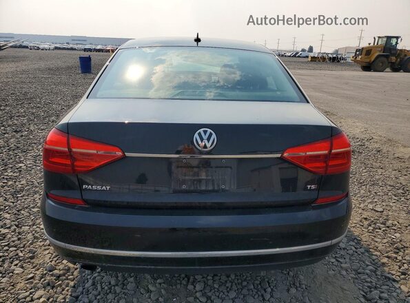 1VWAS7A39GC007261 2016 VOLKSWAGEN PASSAT Черный Вид сзади