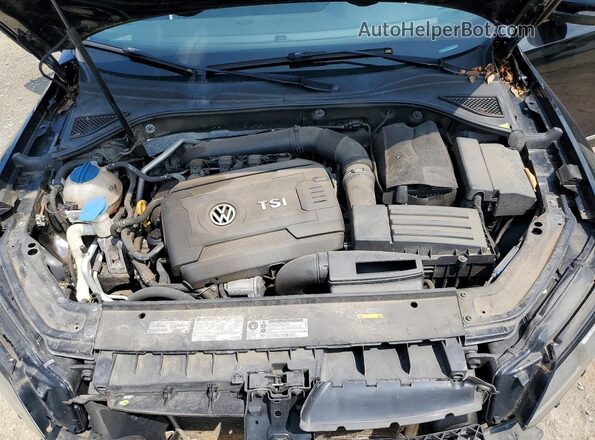 1VWAS7A39GC030636 2016 VOLKSWAGEN PASSAT Black Rear interior view