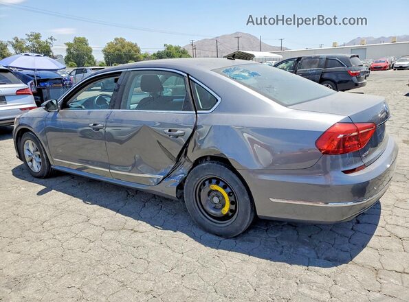 1VWAT7A30GC012751 2016 VOLKSWAGEN PASSAT Gray Tył lewy