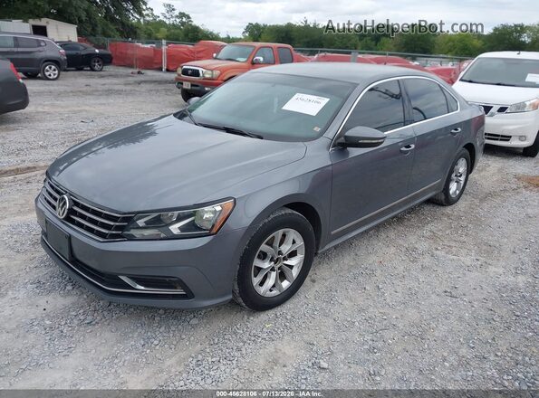 1VWAT7A30GC042476 2016 VOLKSWAGEN PASSAT Gray Առջևի ձախ երեք քառորդ տեսարան