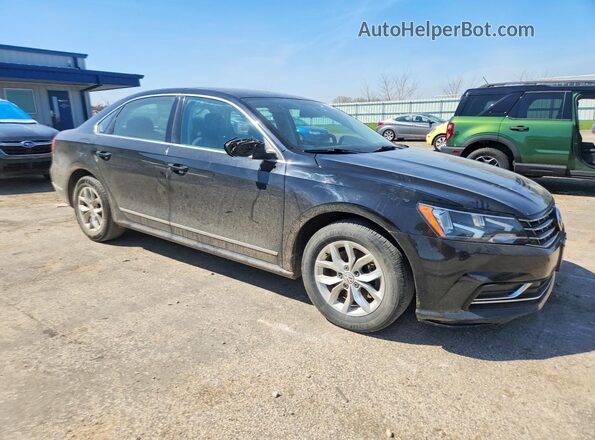 1VWAT7A31GC038310 2016 VOLKSWAGEN PASSAT Black Przód prawy