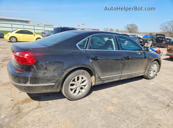 1VWAT7A31GC038310 2016 VOLKSWAGEN PASSAT Black Tył prawy