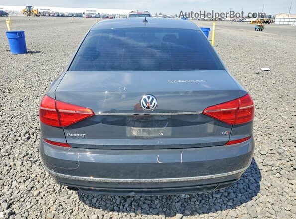 1VWAT7A31GC043569 2016 VOLKSWAGEN PASSAT Gray Rear view