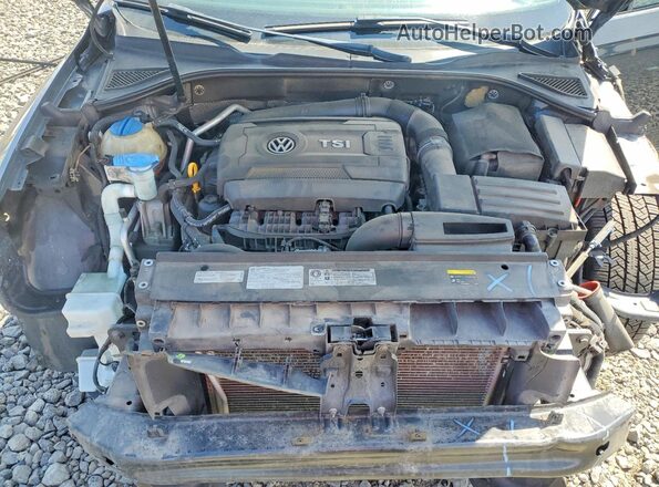 1VWAT7A31GC043569 2016 VOLKSWAGEN PASSAT Gray Rear interior view