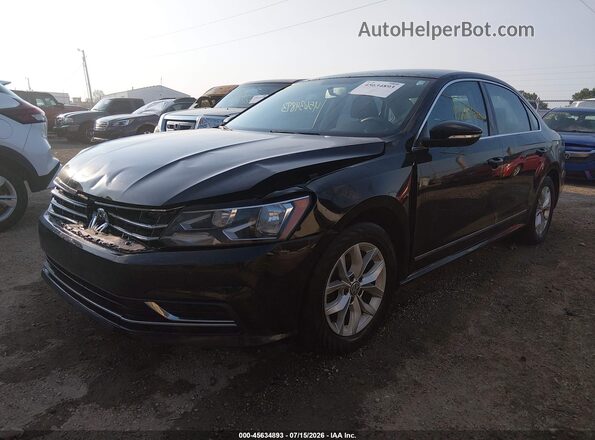 1VWAT7A31GC055947 2016 VOLKSWAGEN PASSAT Black Przód lewy