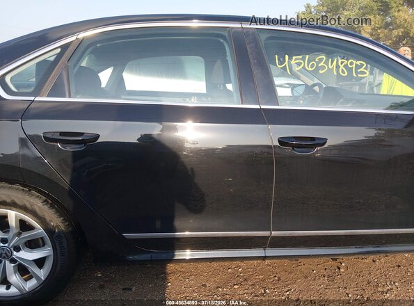 1VWAT7A31GC055947 2016 VOLKSWAGEN PASSAT Black Widok wnętrza z tyłu