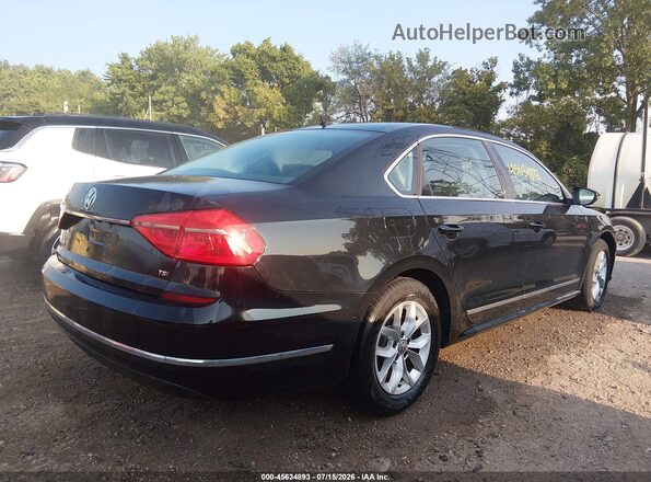 1VWAT7A31GC055947 2016 VOLKSWAGEN PASSAT Black Tył prawy