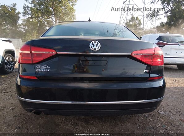 1VWAT7A31GC055947 2016 VOLKSWAGEN PASSAT Black 