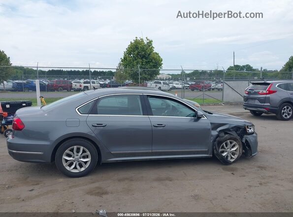 1VWAT7A31HC041273 2017 VOLKSWAGEN PASSAT Gray Rear interior view