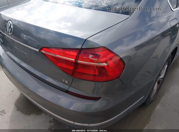 1VWAT7A32GC016090 2016 VOLKSWAGEN PASSAT Gray Front view