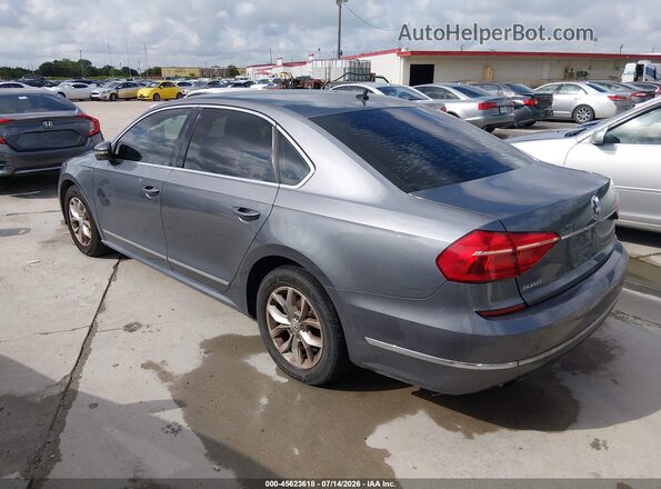 1VWAT7A32GC016090 2016 VOLKSWAGEN PASSAT Gray Rear left