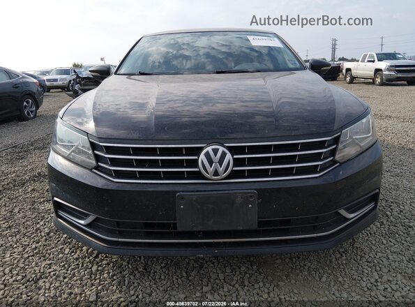 1VWAT7A32GC043712 2016 VOLKSWAGEN PASSAT Black Դիմացի տեսք