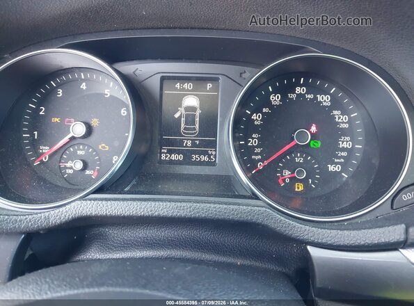 1VWAT7A32GC061689 2016 VOLKSWAGEN PASSAT Серебряный Вид задних сидений