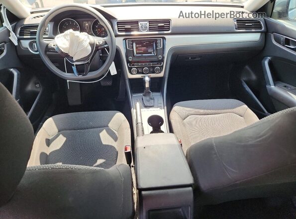 1VWAT7A32HC040777 2017 VOLKSWAGEN PASSAT Gray Առջևի վահանակի տեսք