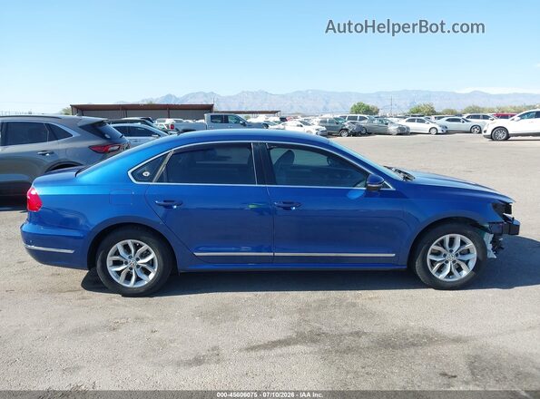 1VWAT7A33GC018527 2016 VOLKSWAGEN PASSAT Blue Սալոնի 360 աստիճան տեսք