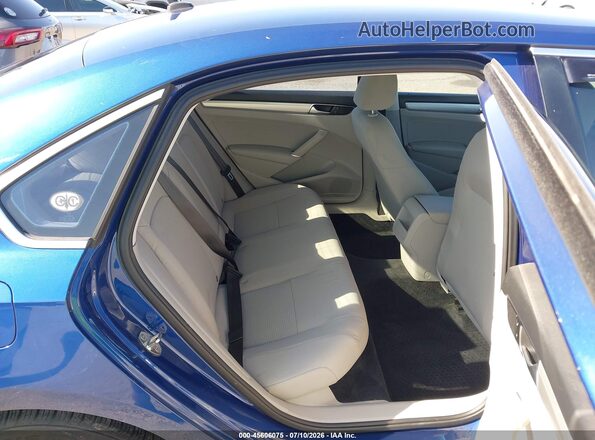 1VWAT7A33GC018527 2016 VOLKSWAGEN PASSAT Blue VIN կոդի պիտակի տեսք