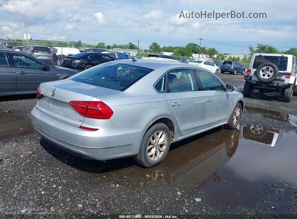 1VWAT7A33GC040432 2016 VOLKSWAGEN PASSAT Серебряный Задняя правая четверть