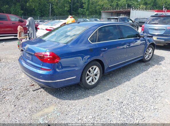 1VWAT7A33HC076042 2017 VOLKSWAGEN PASSAT Blue Trasero derecho
