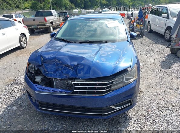 1VWAT7A33HC076042 2017 VOLKSWAGEN PASSAT Blue Vista interior trasera