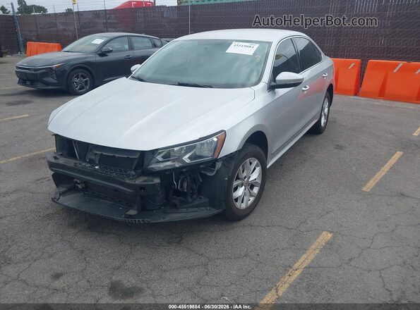 1VWAT7A34GC020545 2016 VOLKSWAGEN PASSAT Silver Front left