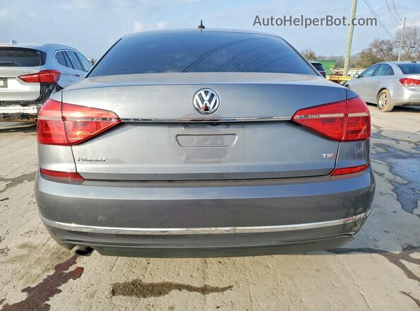 1VWAT7A34GC036275 2016 VOLKSWAGEN PASSAT Серый Вид сзади