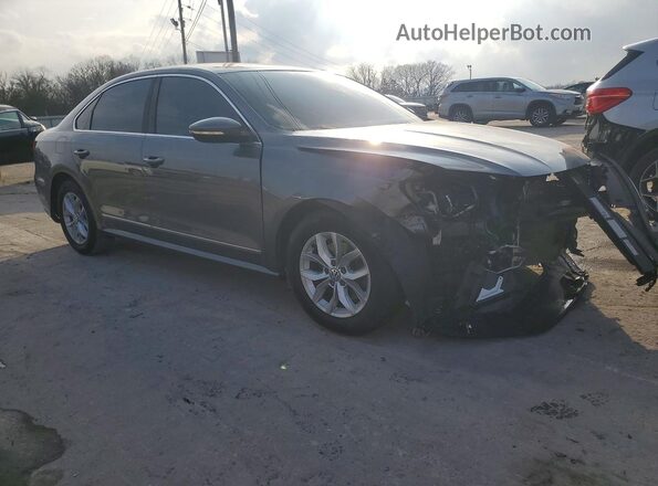 1VWAT7A34GC036275 2016 VOLKSWAGEN PASSAT Серый Передняя правая четверть