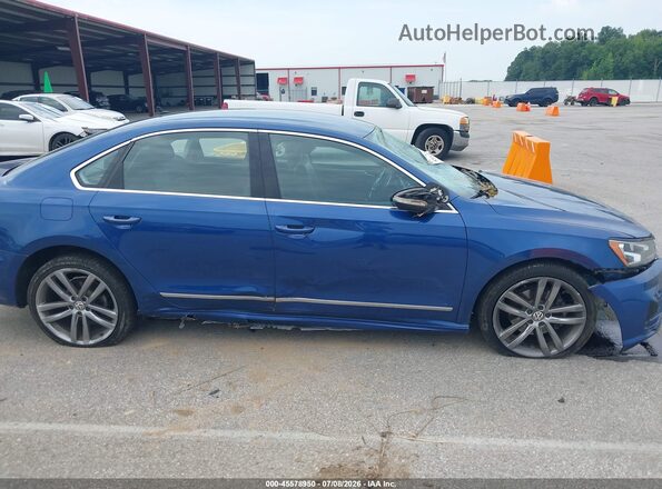 1VWAT7A36GC037508 2016 VOLKSWAGEN PASSAT Blue უკანა სალონის ხედი