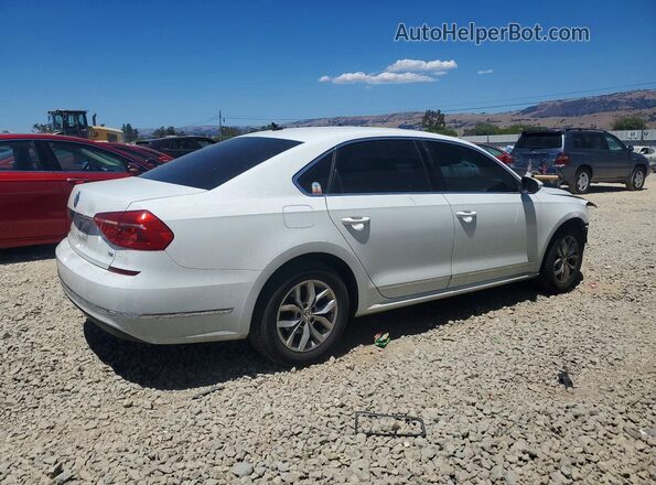 1VWAT7A36GC038075 2016 VOLKSWAGEN PASSAT White Задня права чверть