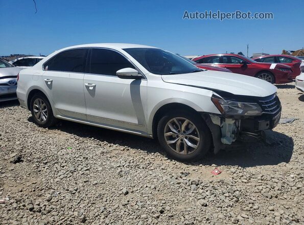 1VWAT7A36GC038075 2016 VOLKSWAGEN PASSAT White Передня права чверть