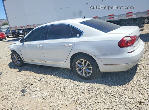1VWAT7A36GC038075 2016 VOLKSWAGEN PASSAT White Задня ліва чверть