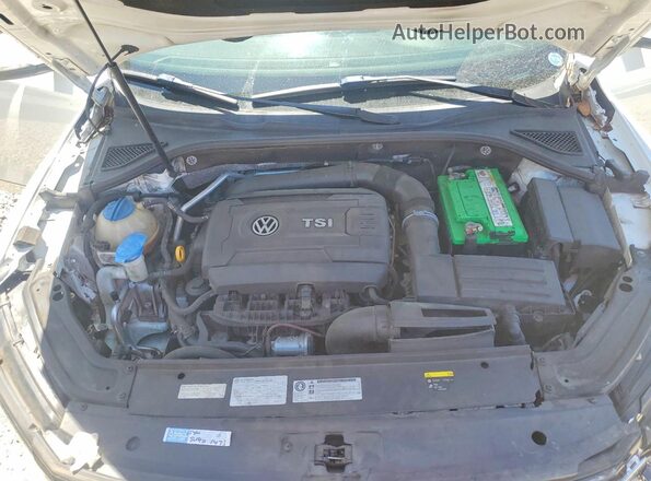 1VWAT7A36GC038075 2016 VOLKSWAGEN PASSAT White Вид задньої частини салону