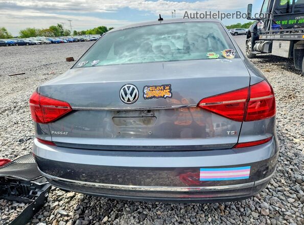 1VWAT7A36GC056589 2016 VOLKSWAGEN PASSAT Gray Rear view