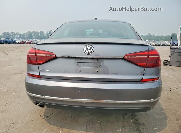 1VWAT7A36HC032147 2017 VOLKSWAGEN PASSAT Gray Rear view