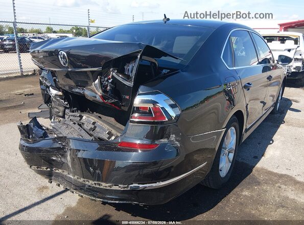 1VWAT7A36HC047585 2017 VOLKSWAGEN PASSAT Black Հետևի աջ