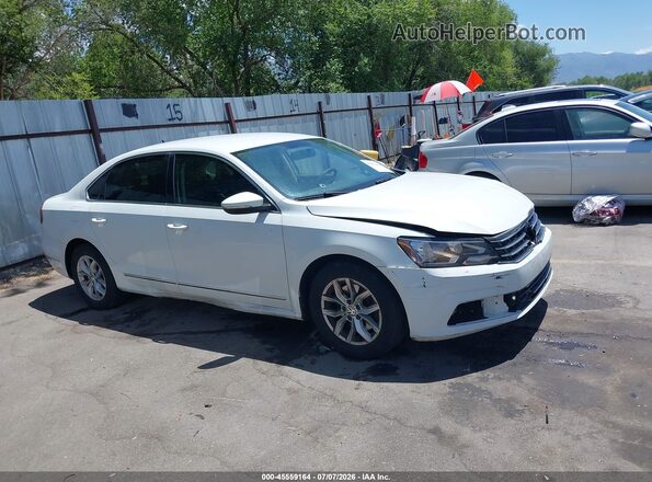 1VWAT7A36HC064676 2017 VOLKSWAGEN PASSAT Белый Вид задней части салона