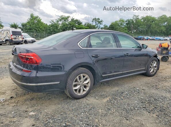 1VWAT7A36HC077329 2017 VOLKSWAGEN PASSAT Black Задня права чверть