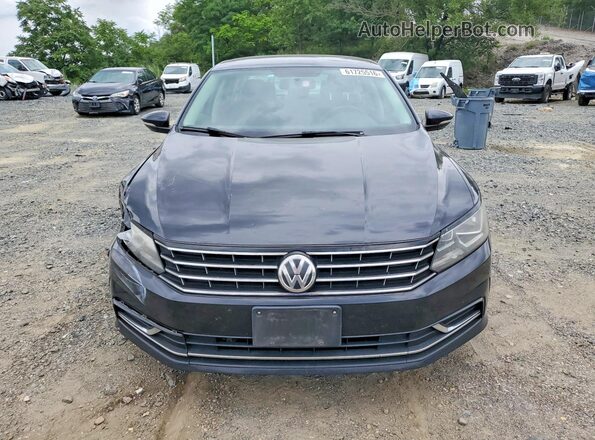1VWAT7A36HC077329 2017 VOLKSWAGEN PASSAT Black Вид спереду