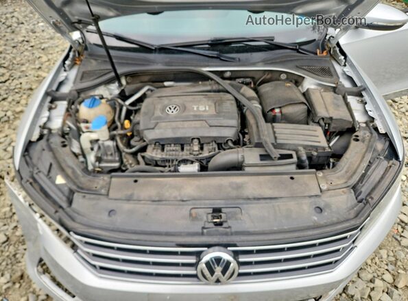 1VWAT7A37GC012858 2016 VOLKSWAGEN PASSAT Silver Սալոնի հետևի տեսք
