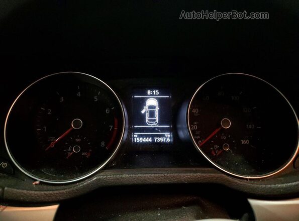 1VWAT7A37HC052486 2017 VOLKSWAGEN PASSAT Silver Widok zestawu wskaźników