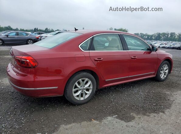 1VWAT7A38HC042744 2017 VOLKSWAGEN PASSAT Red Rear right